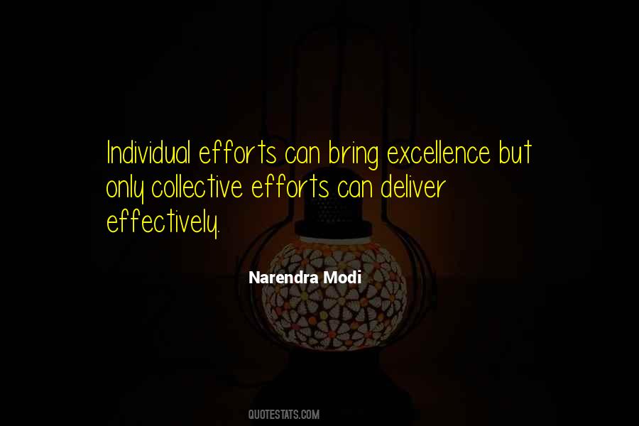 Quotes About Collective Effort #1501981