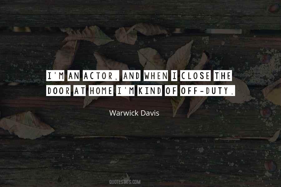 Quotes About Warwick #860971