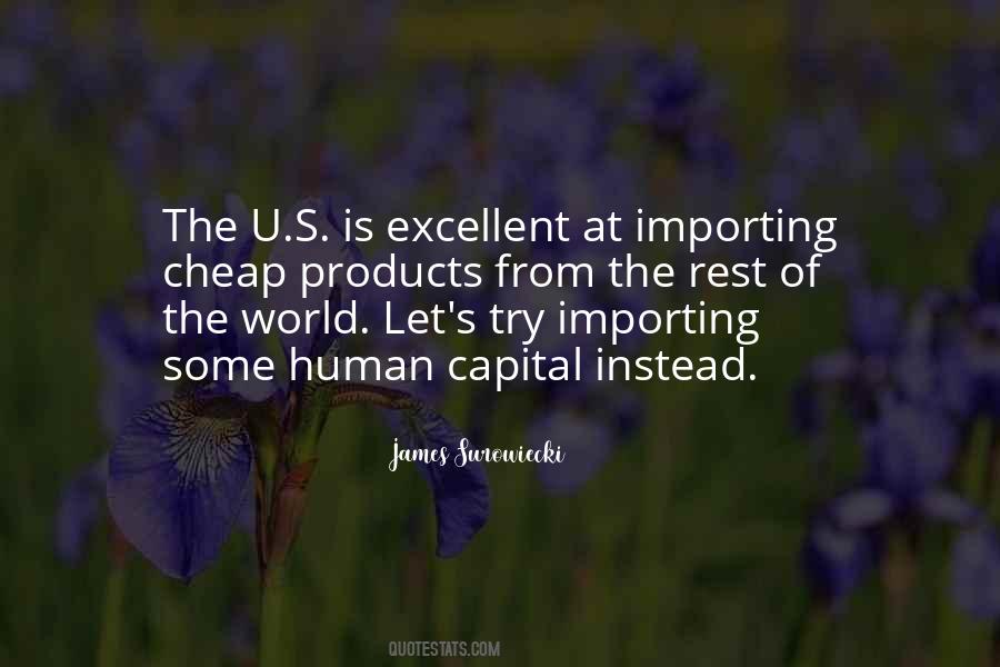 Quotes About Importing #1243433