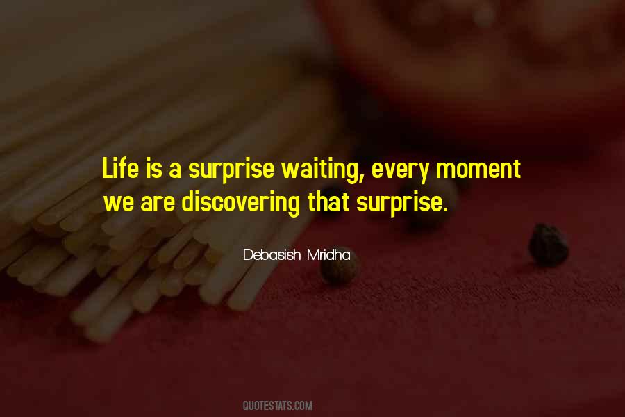 Surprise Quotes Quotes #1298058