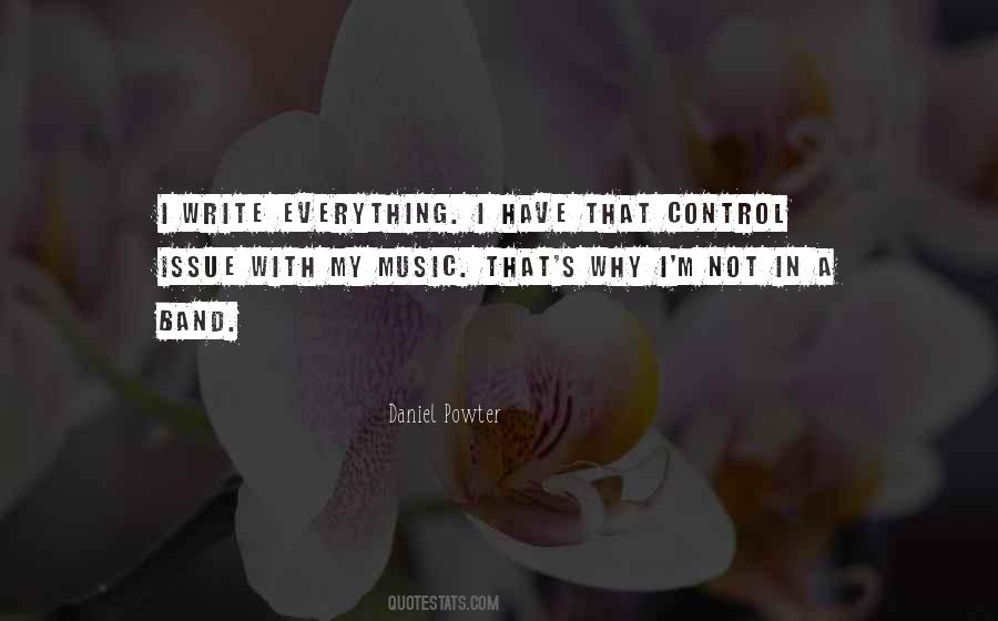 Quotes About Control Issues #334952