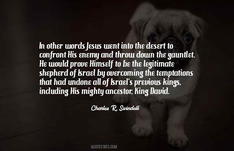 Quotes About Gauntlet #1169367