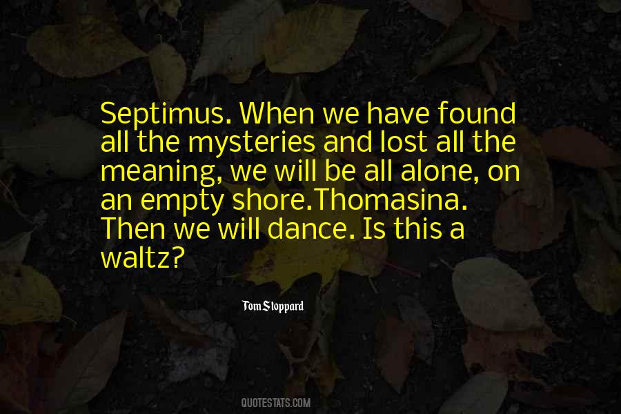 Quotes About Septimus #72598