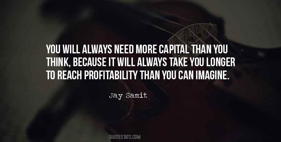 Quotes About Profitability #1255176