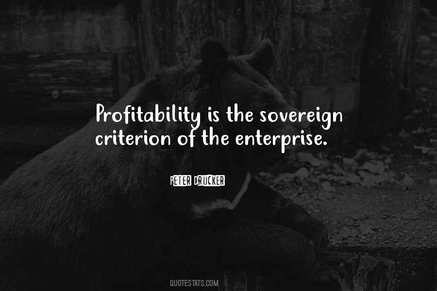 Quotes About Profitability #258218