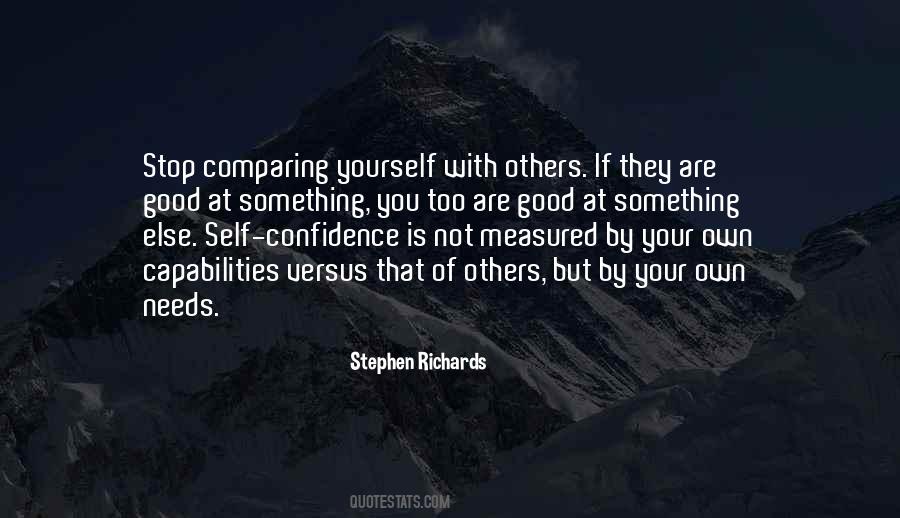 Stop Comparing Quotes #1001324