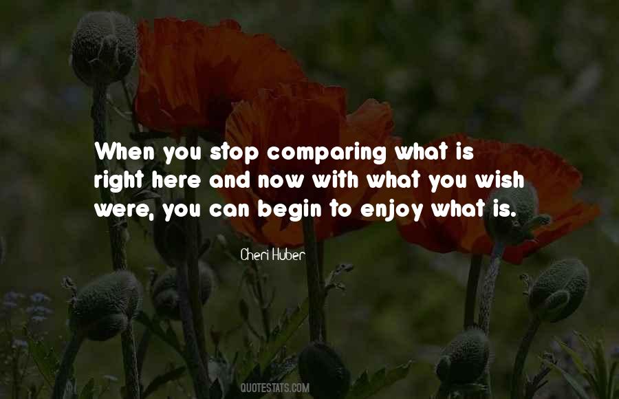 Stop Comparing Quotes #364060