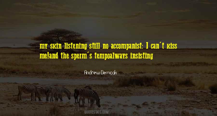 My Sperm Quotes #416507