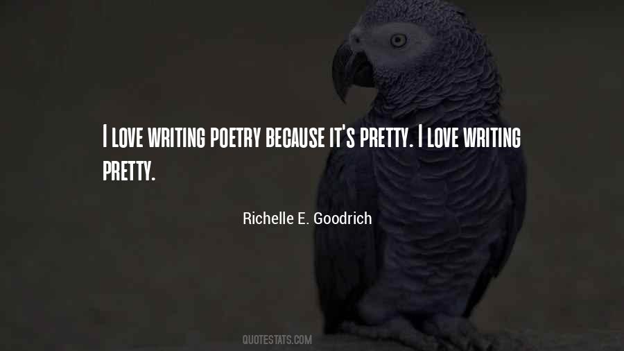 Quotes About Writing Poetry #1490354