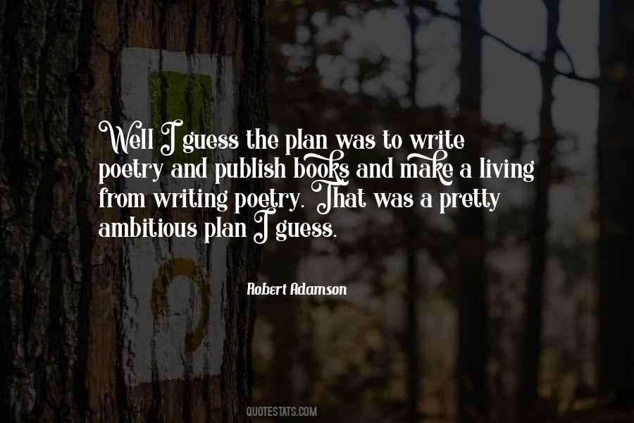 Quotes About Writing Poetry #309362