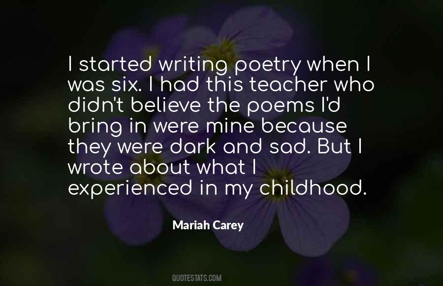 Quotes About Writing Poetry #379742
