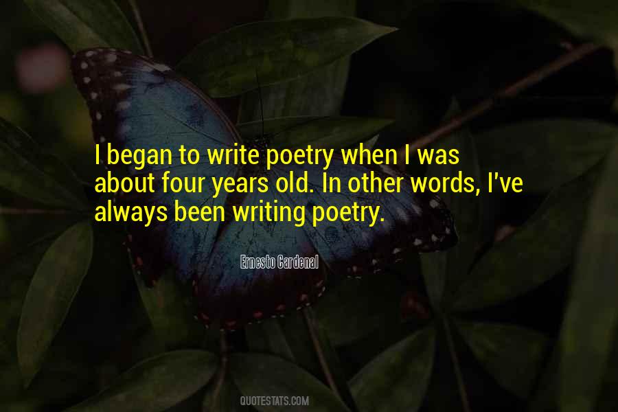 Quotes About Writing Poetry #841511