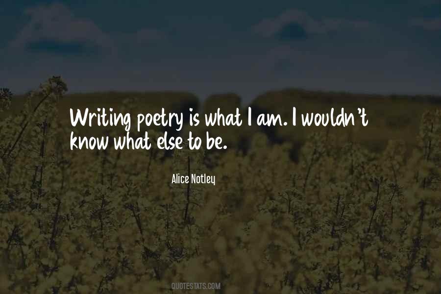 Quotes About Writing Poetry #921842