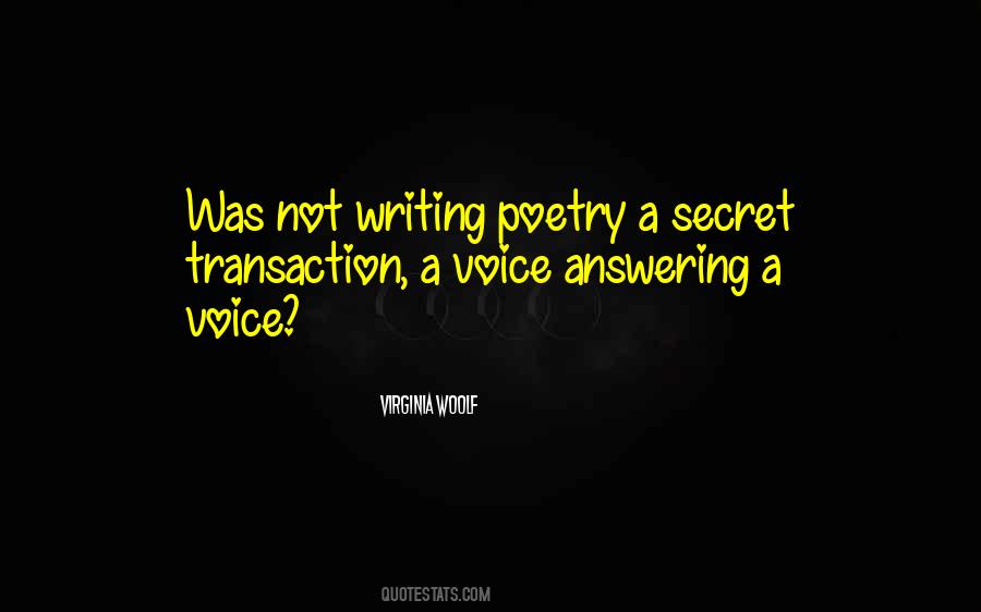 Quotes About Writing Poetry #984497