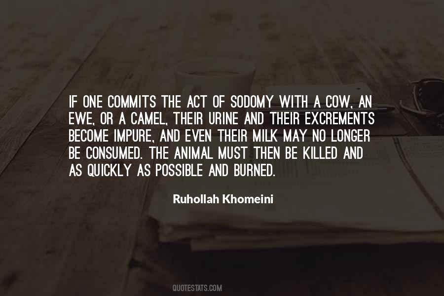 Milk A Cow Quotes #428241
