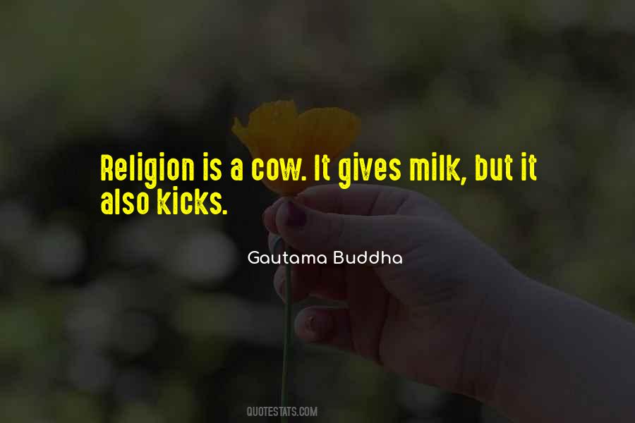 Milk A Cow Quotes #47530