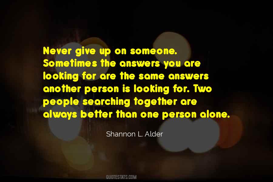 Quotes About Two People #1793626