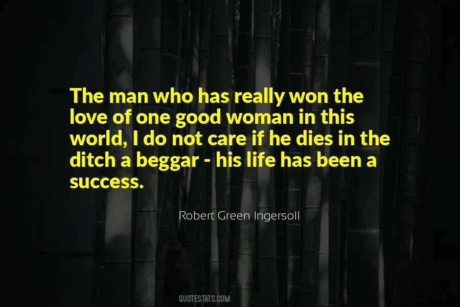 Success Of A Man Quotes #1005665