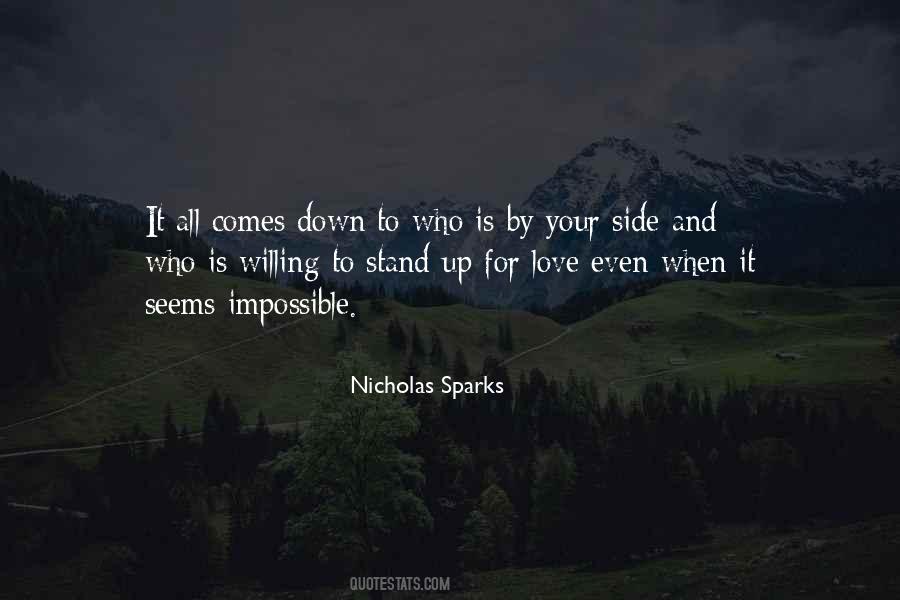 Love Nicholas Sparks Quotes #127857