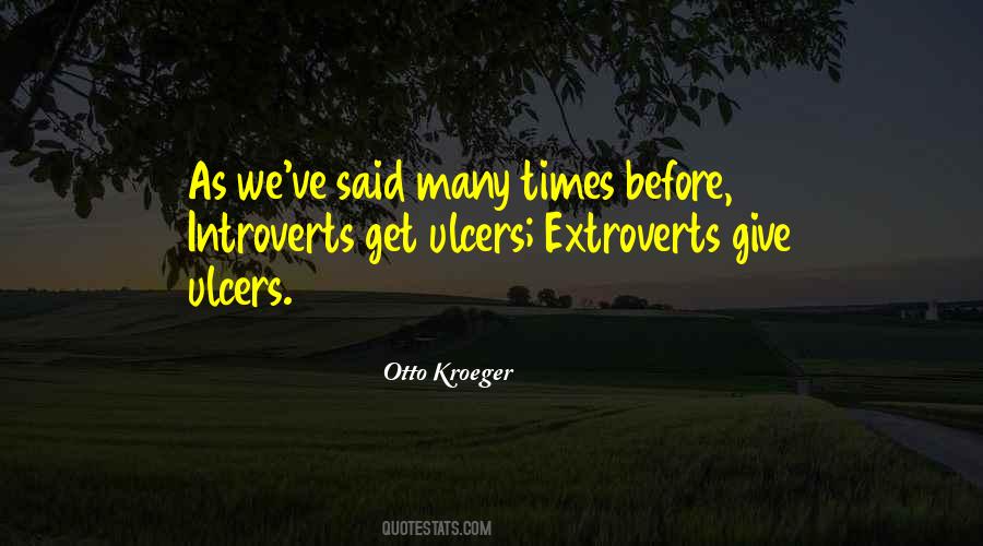 Quotes About Introverts And Extroverts #1095970