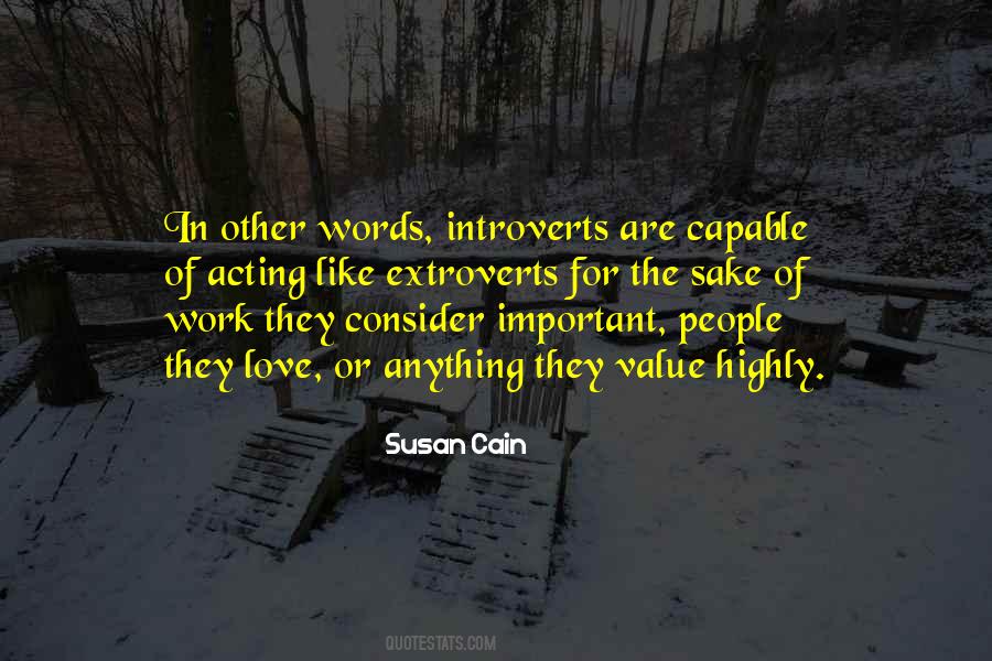 Quotes About Introverts And Extroverts #258236