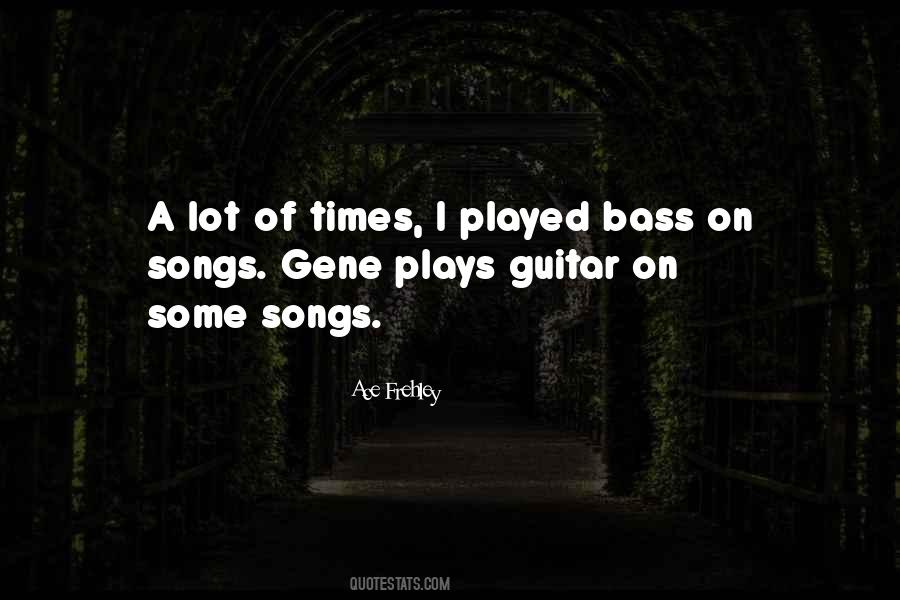 Quotes About Bass Guitar #330951