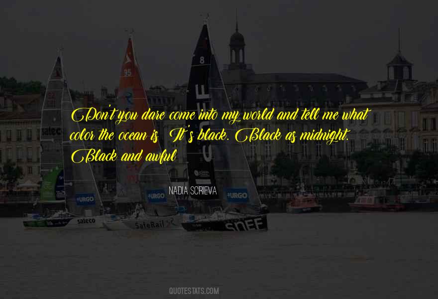 Black Water Quotes #1220053