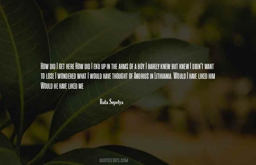 Quotes About Sepetys #135108