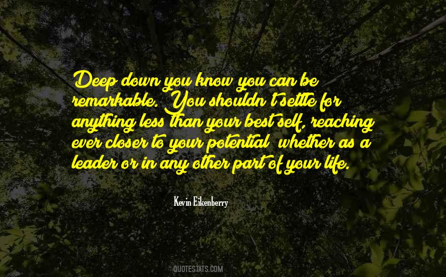 Self Leader Quotes #595343