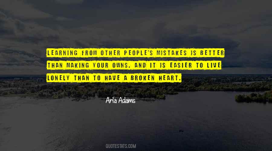 Quotes About Learning From Other People's Mistakes #1426031