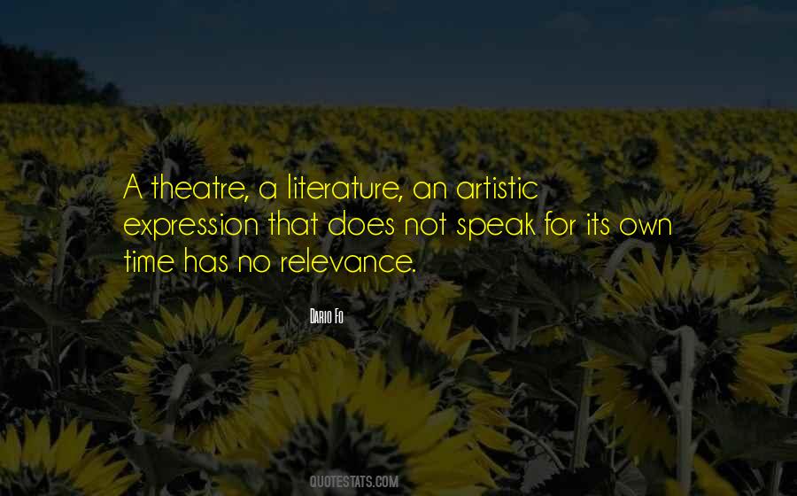 Quotes About Artistic Expression #632689