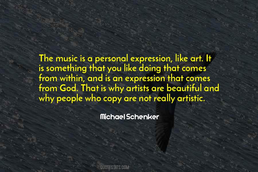 Quotes About Artistic Expression #681651