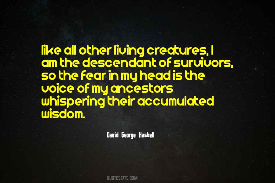 Quotes About Ancestors And Wisdom #815834