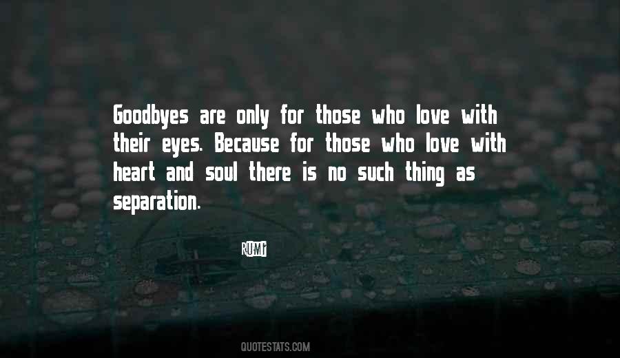 Quotes About Separation Love #812105