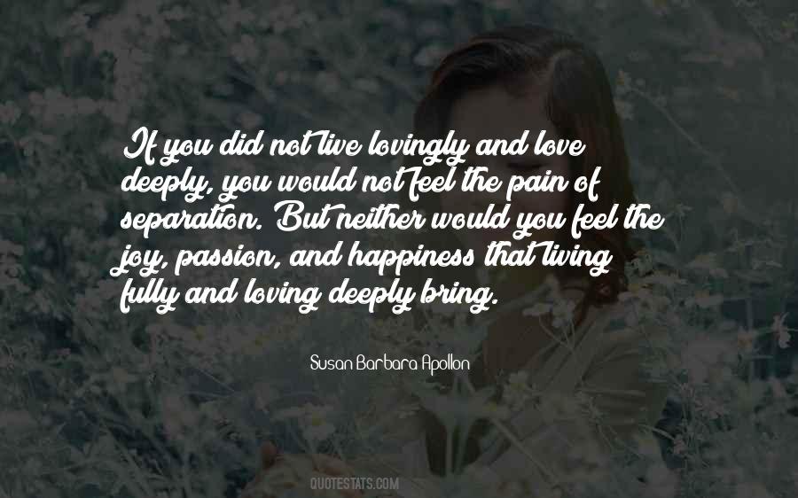 Quotes About Separation Love #889769