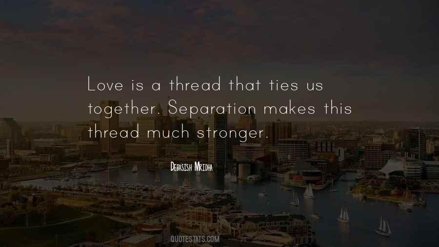 Quotes About Separation Love #896173