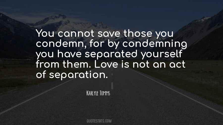 Quotes About Separation Love #948577