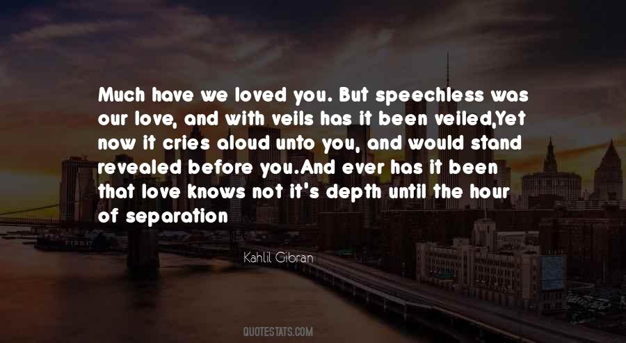 Quotes About Separation Love #976097