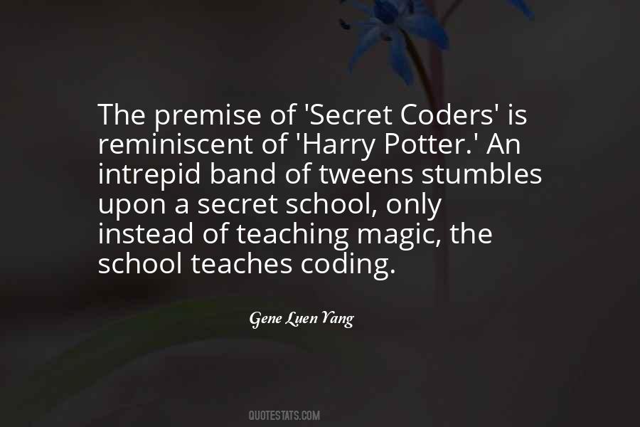 Magic School Quotes #424286