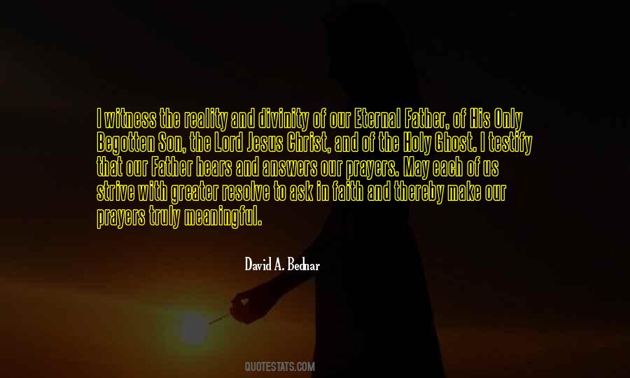 Our Father Prayer Quotes #1583011