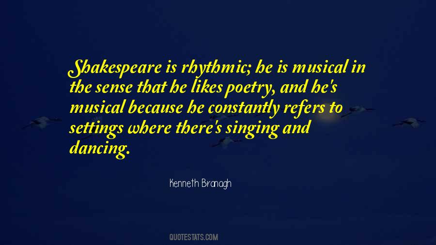 Quotes About Dancing And Singing #352757