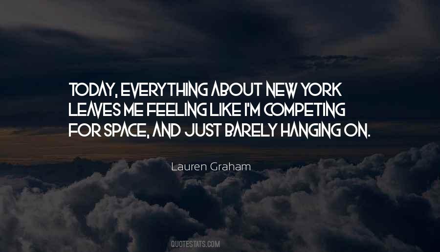 Quotes About Barely Hanging On #1111605