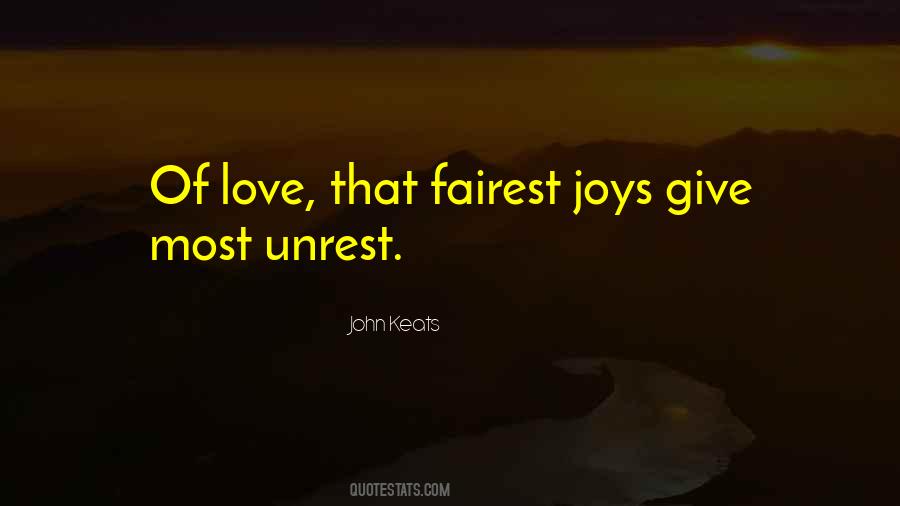 Joy Of Love Quotes #36132