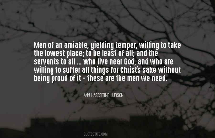 Quotes About Yielding To God #902079