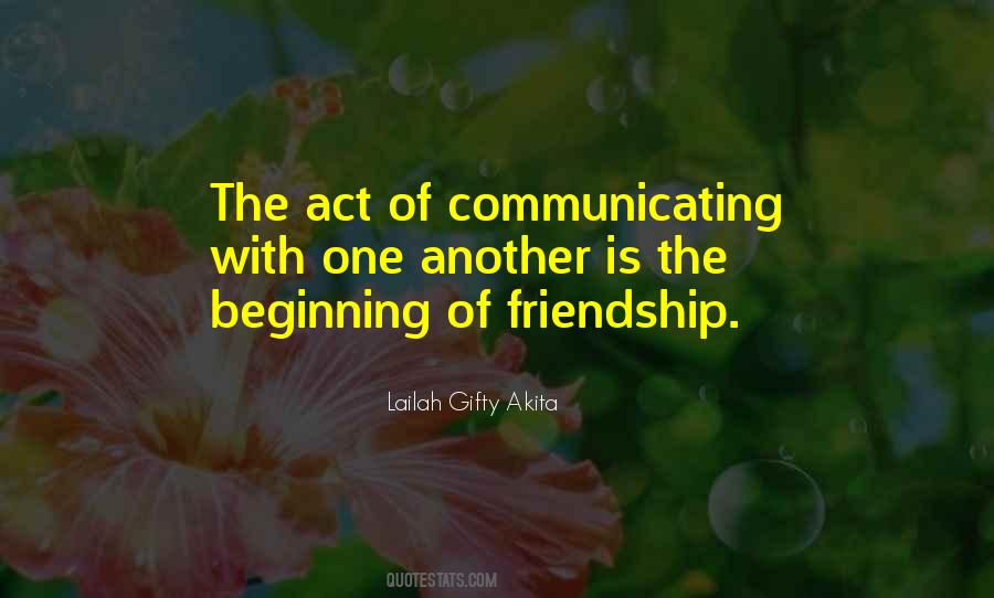 Quotes About Communicating With Others #95266