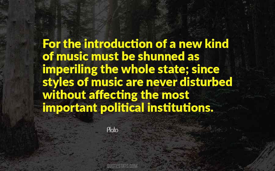 Quotes About Political Institutions #1340263