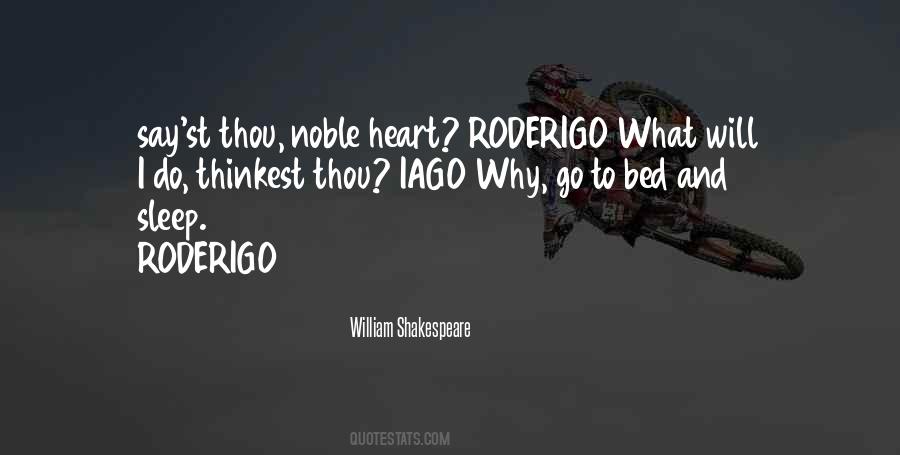 Quotes About Roderigo #734649