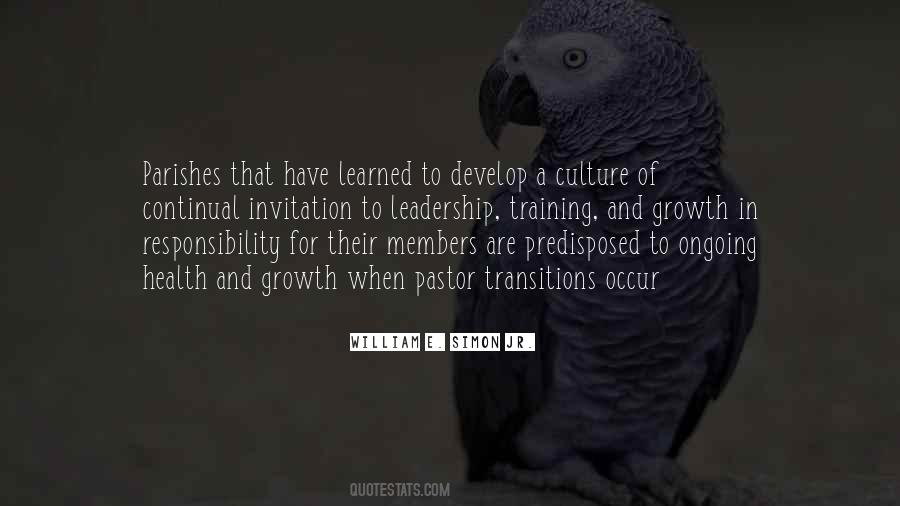 Quotes About Responsibility Of Leadership #1667547