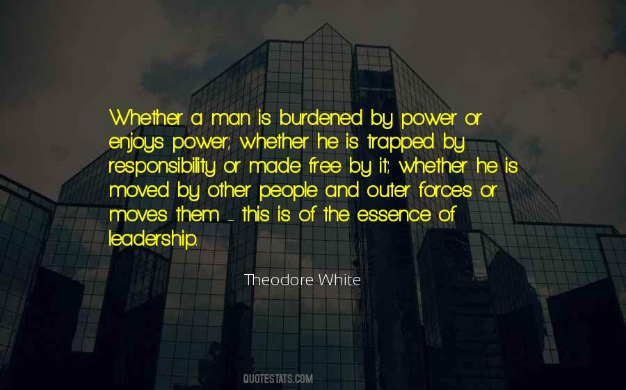 Quotes About Responsibility Of Leadership #1863096