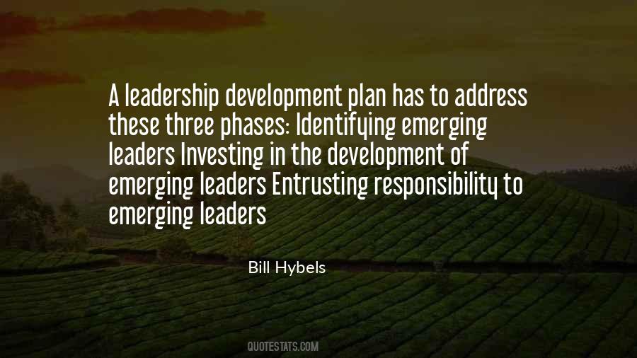 Quotes About Responsibility Of Leadership #520607